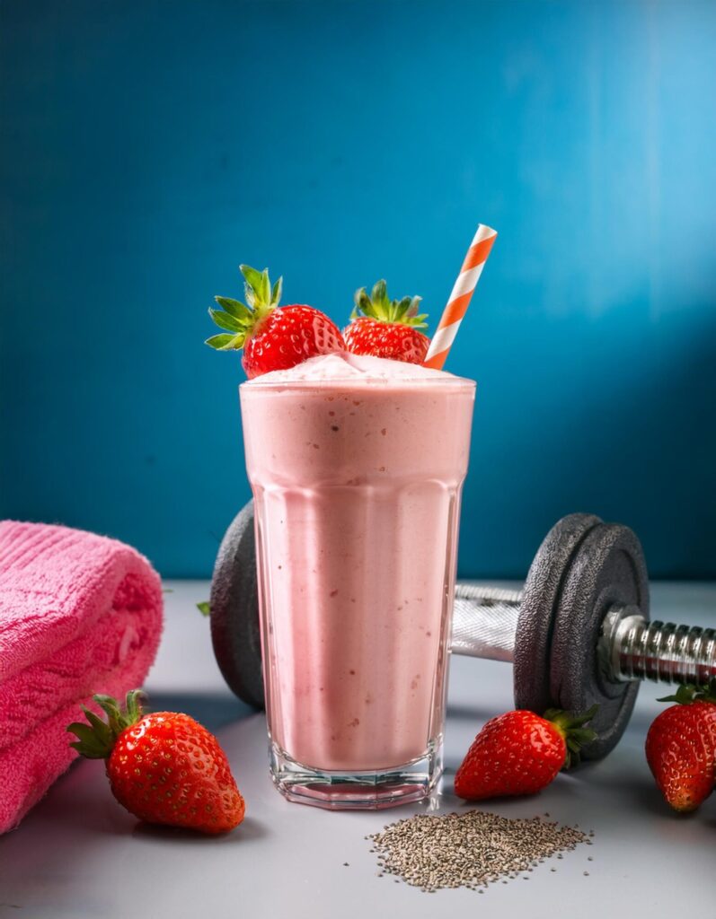 Strawberry Protein Shake