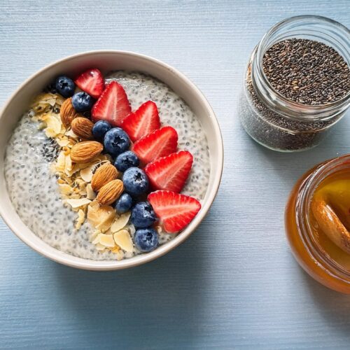 chia seed protein pudding