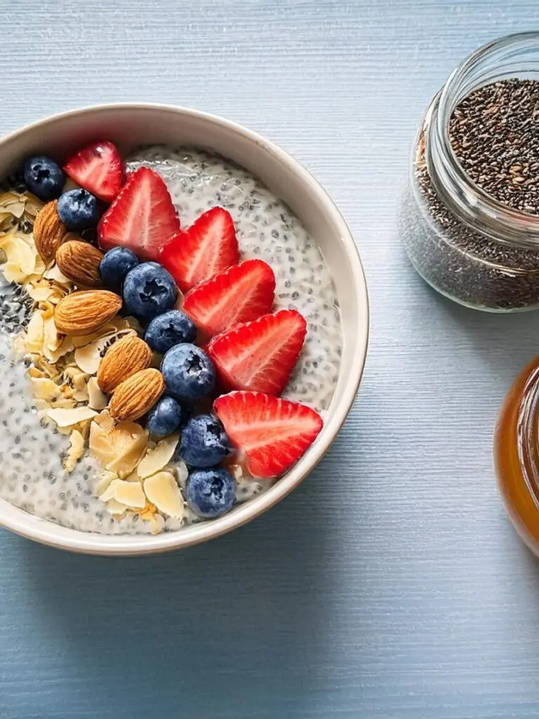 Chia Seed Protein Pudding