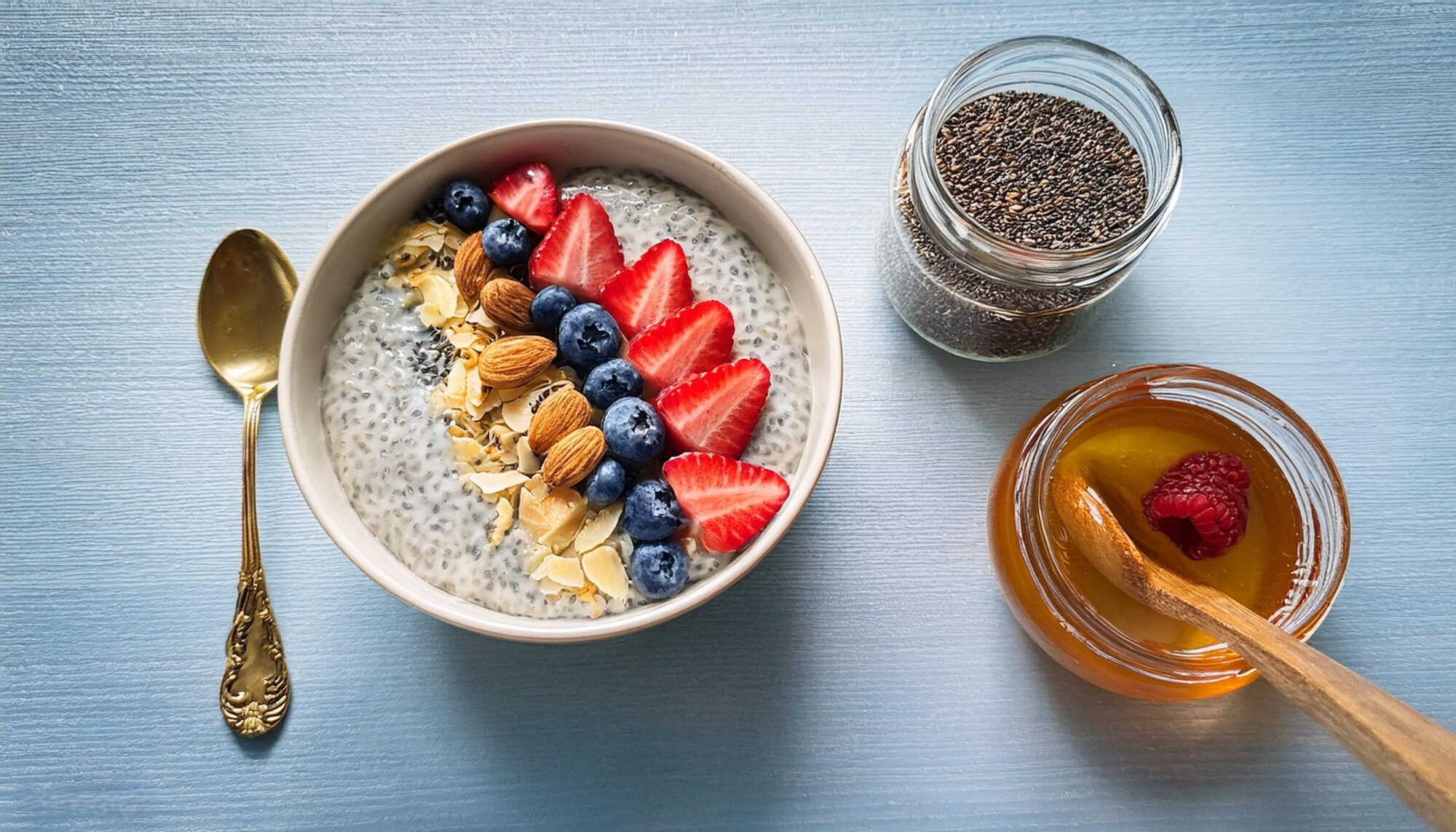 chia seed protein pudding