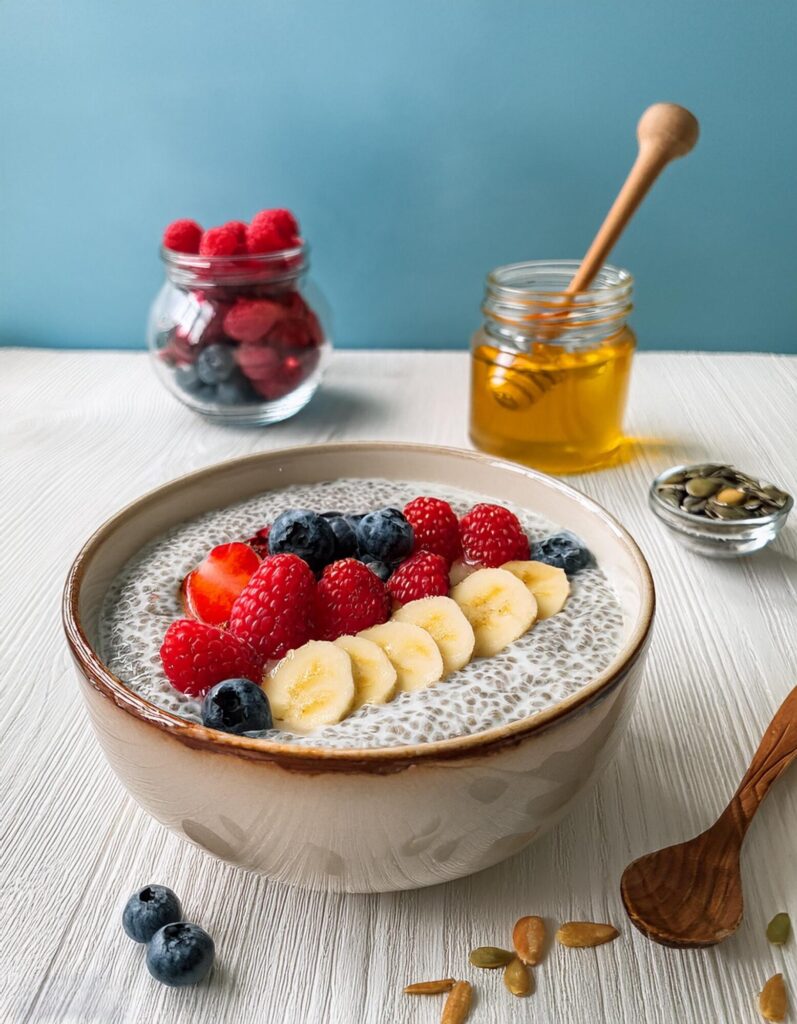 chia seed protein pudding