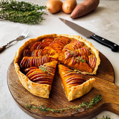 caramelized onion and sweet potato