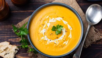 healthy vegan pumpkin soup recipe