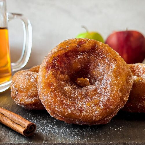 Spiced Apple Cider Donuts