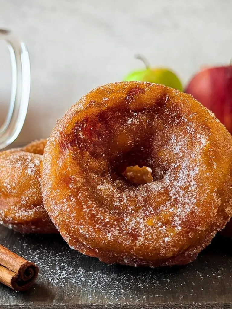 Spiced Apple Cider Donuts