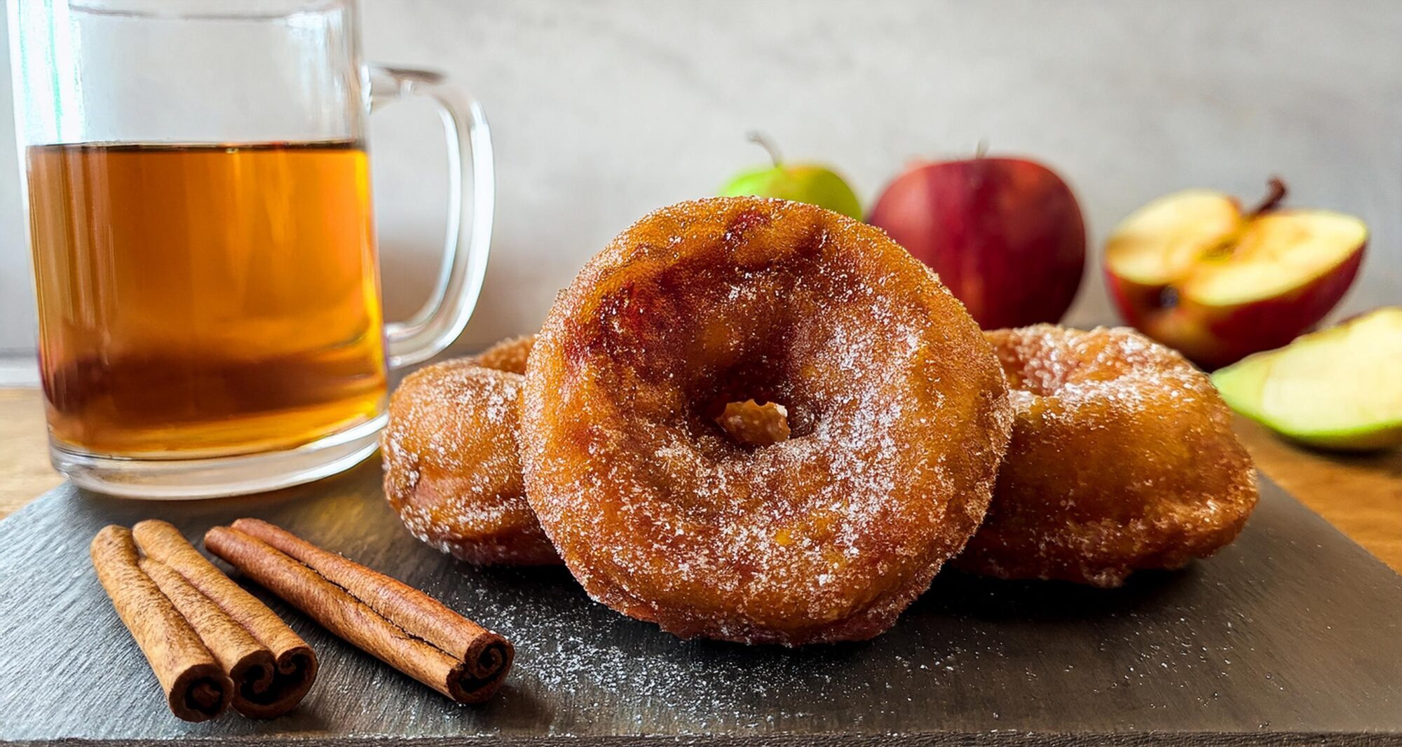 Spiced Apple Cider Donuts