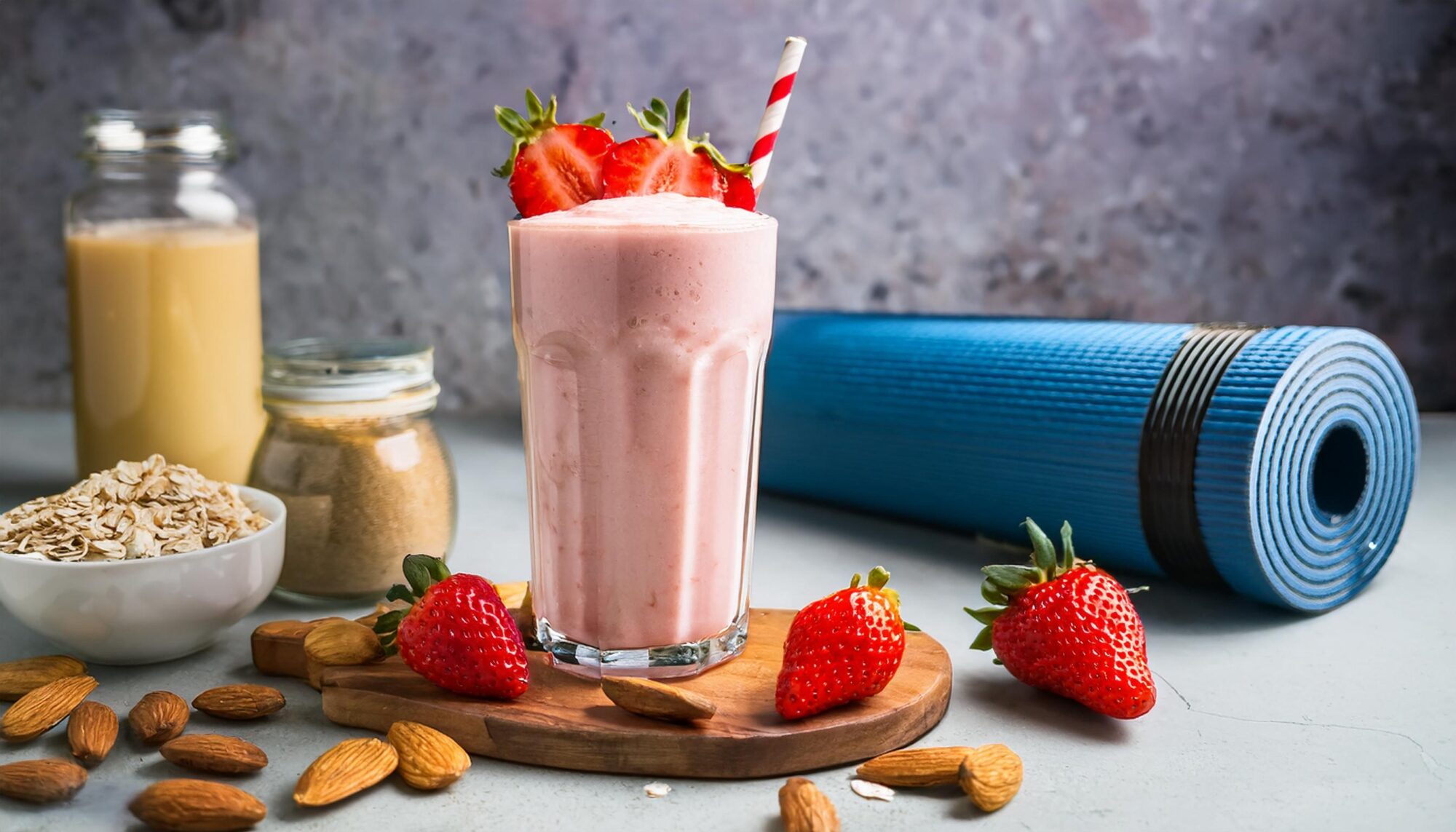 Strawberry Protein Shake