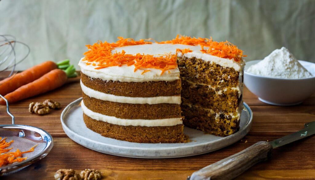 vegan carrot cake