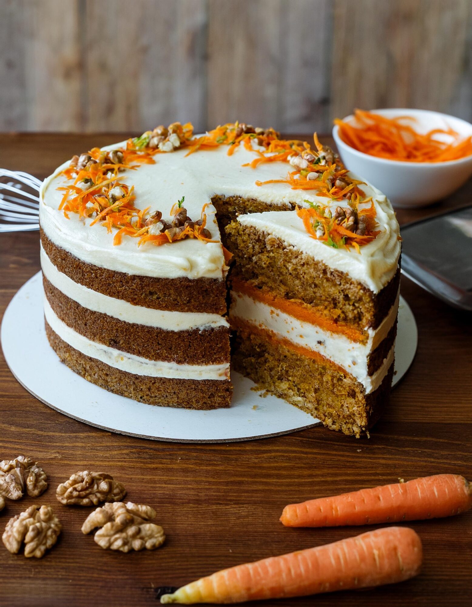 vegan carrot cake