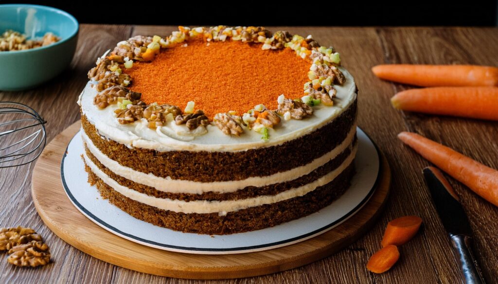 vegan carrot cake 