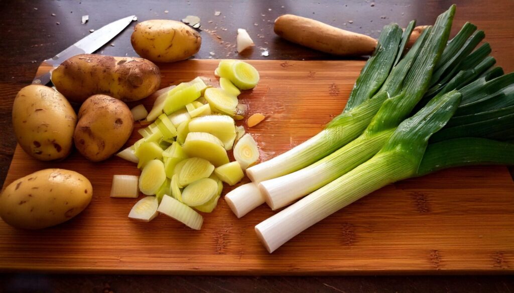 Vegan Potato Leek Soup