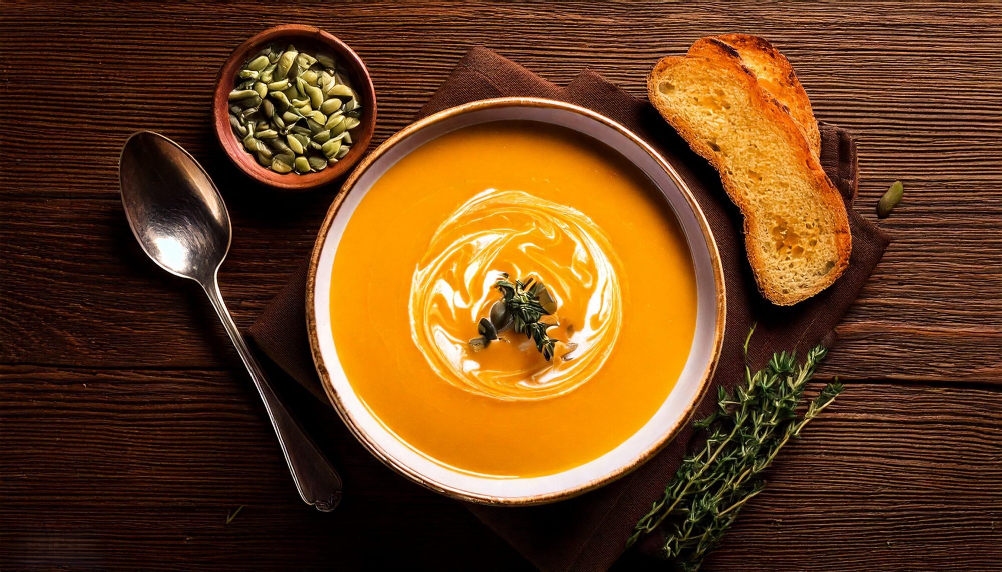 roasted butternut squash soup