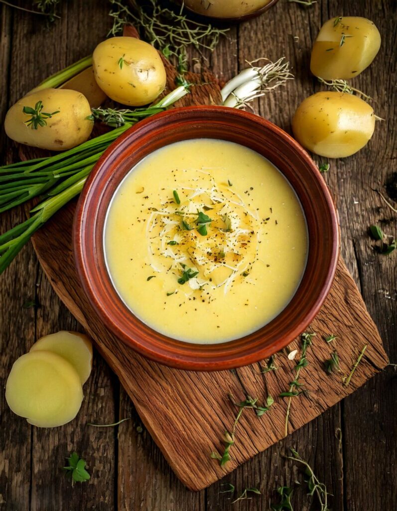 Vegan Potato Leek Soup