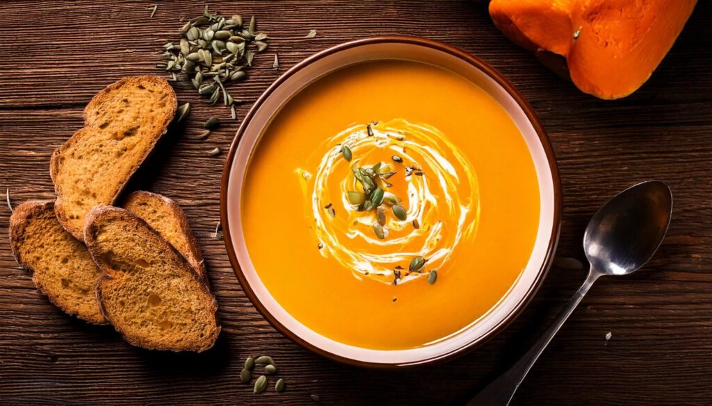 roasted butternut squash soup