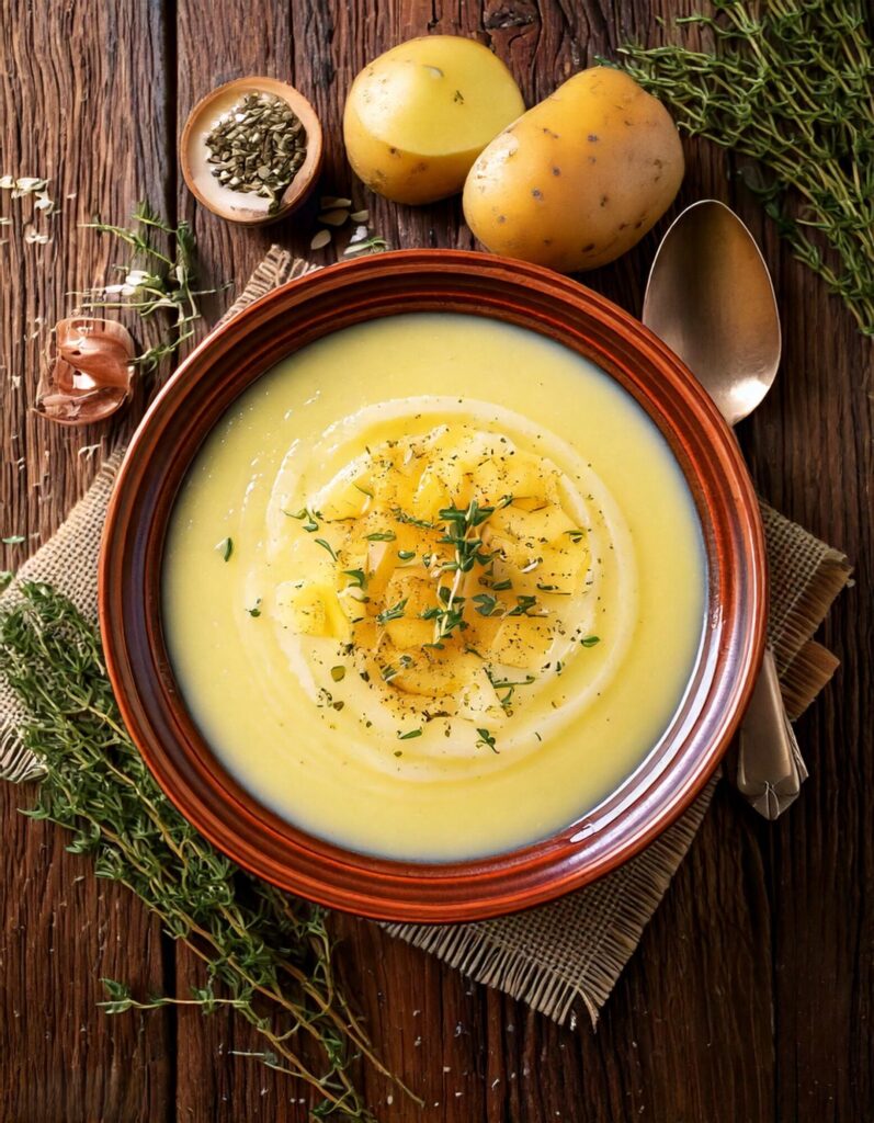 Vegan Potato Leek Soup