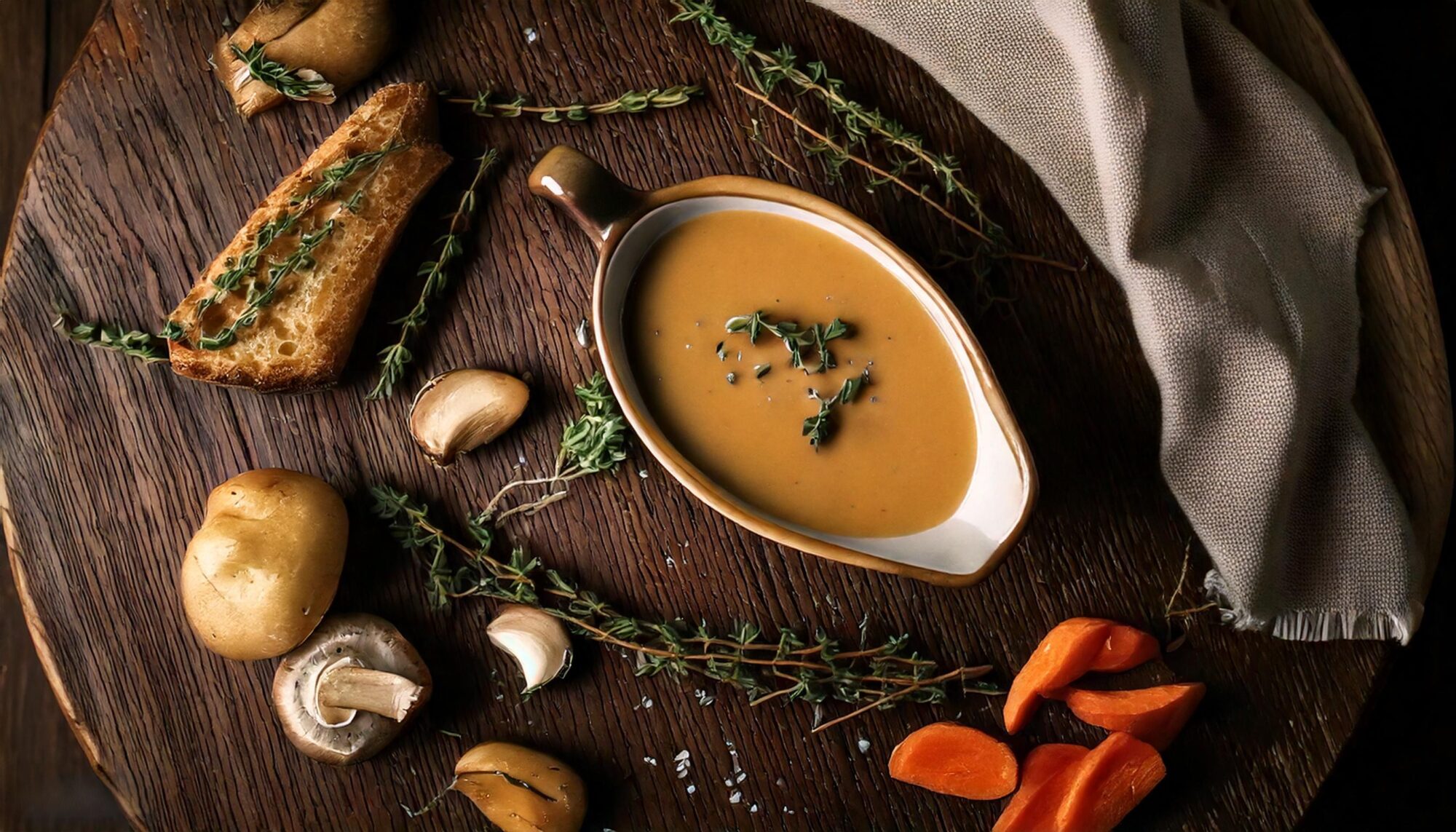 Creamy Vegan Mushroom Gravy Recipe